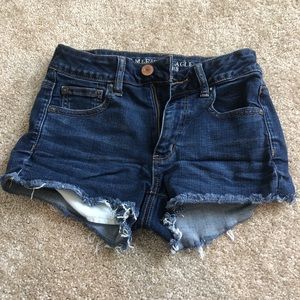 american eagle jean shorts